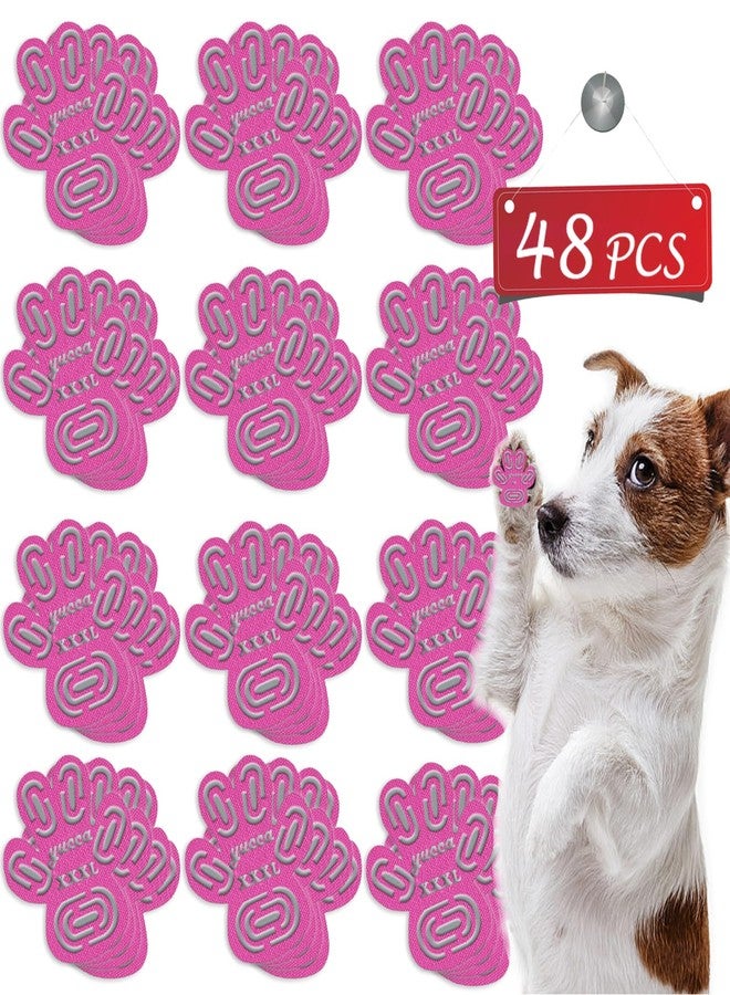 يوكا  وسادات تثبيت مخالب الكلاب من يوكا، واقيات مخالب الكلاب بمادة لاصقة أقوى، مقابض أصابع لمنع انزلاق الكلاب على الأرضيات الخشبية، جوارب وأحذية بديلة للكلاب الكبيرة في السن - Image 1